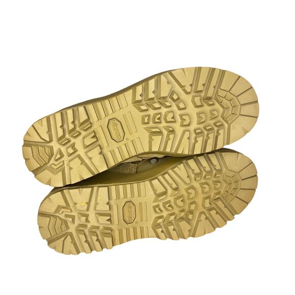 Rocky boots women’s 3.5 Army combat vibran tan high top made usa outdoors hiking - Picture 9 of 11